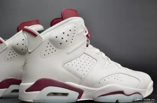 Rep Maroon Jordan Air 384664-116 white 6 Retro 0325